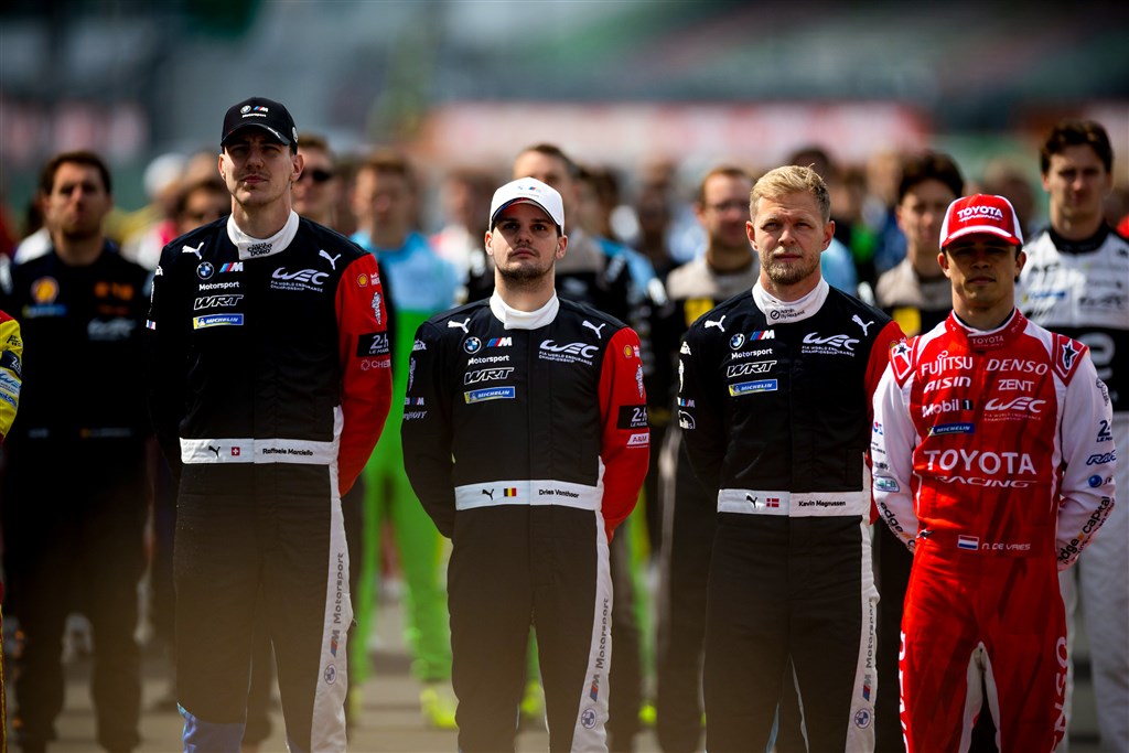 Skuffet Kevin Magnussen udgik fra årets Le Mans.
(Foto: BMW M Motorsport)